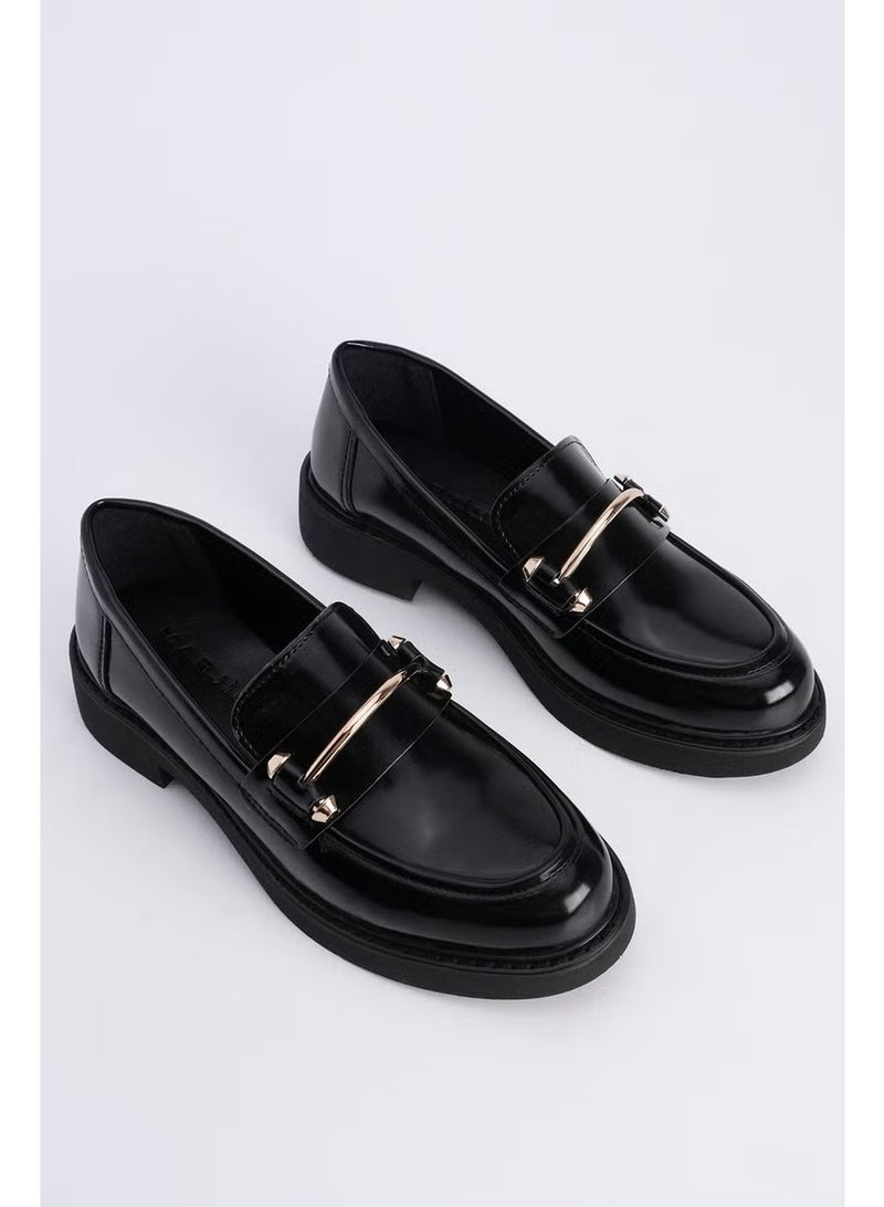 MARJIN Women's Loafer Moccasin Casual Buckle Daily Shoes Forye - Image 4